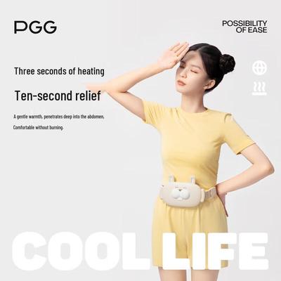 PGGPGG Uterus Warming Massage Belt CN Plug (adapter Included)