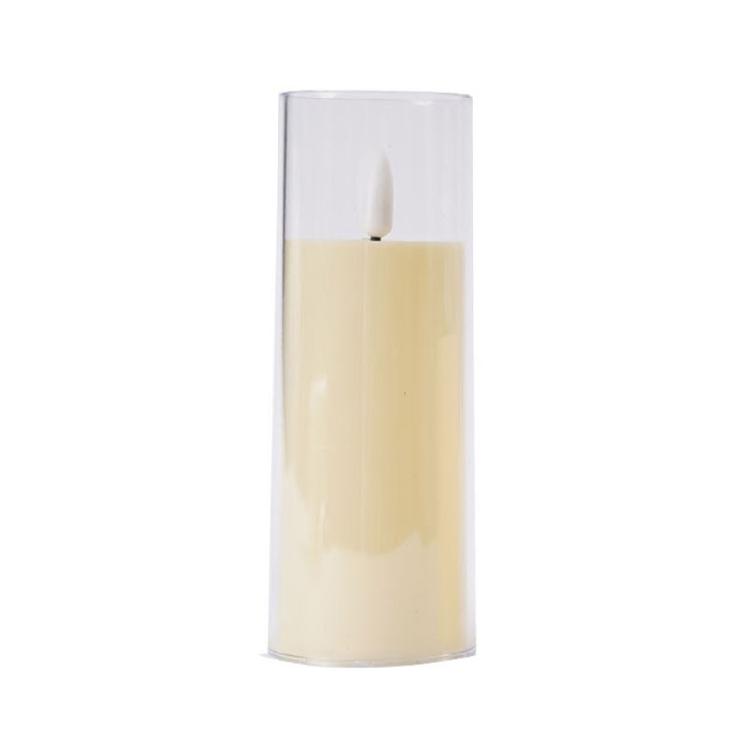 Electronic LED Flameless Candle Lampshade Light with Realistic Flame Holiday