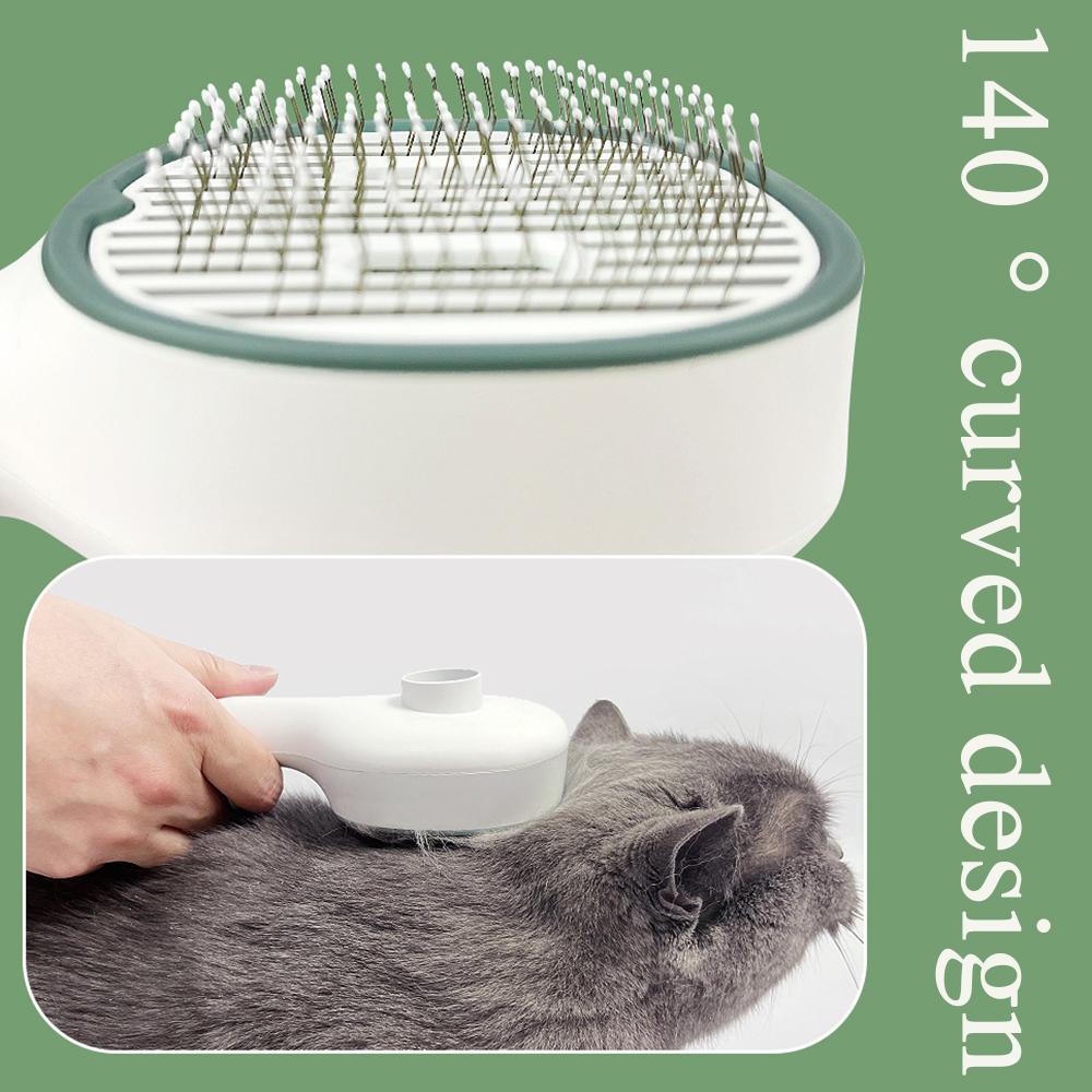 Wireless UV Sterilizations Pet Hair Comb Portable Non-Slip Handle Comb For Dog Cat Puppy Kittens