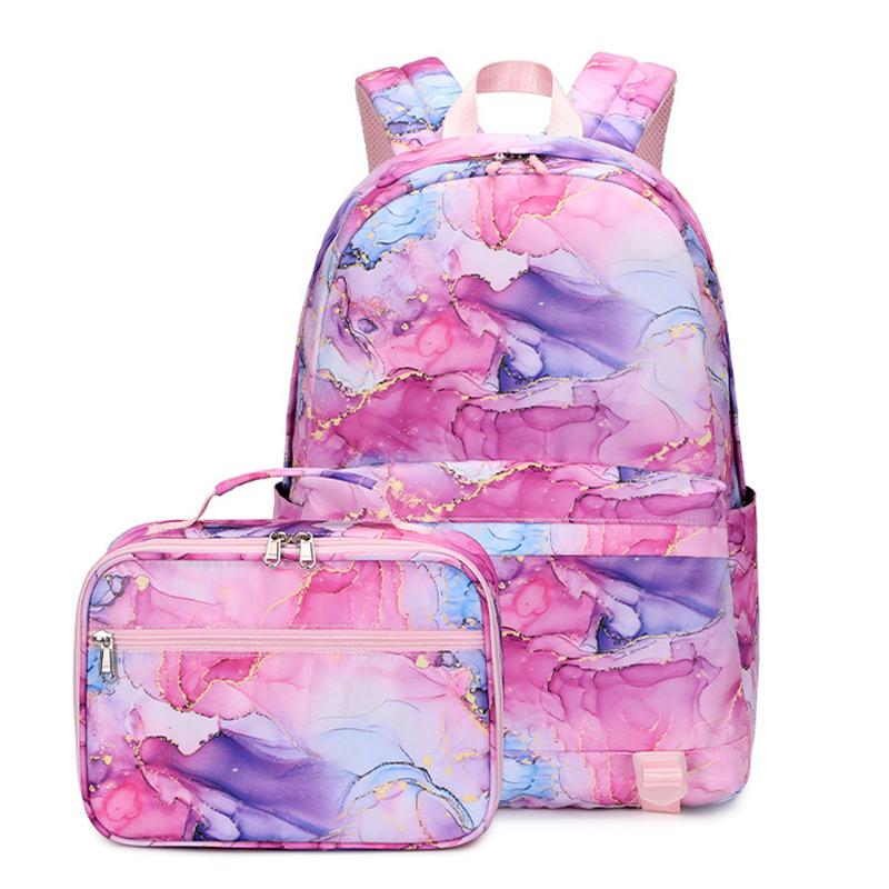 

Новые школьные сумки для девочек, водонепроницаемая сумка для книг для учеников начальной школы, школьные принадлежности для девочек, детский рюкзак Mochilas ярко-розовый