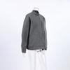 Womens Mid-Length Wool Blend Coat 2026 Winter Loose Stand Collar Thick Commuter Outerwear
