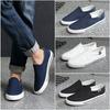 Canvas Shoes High-end Men's Cloth Shoes Canvas Board Shoes One Pedal Casual Shoes Work Shoes Men's Shoes