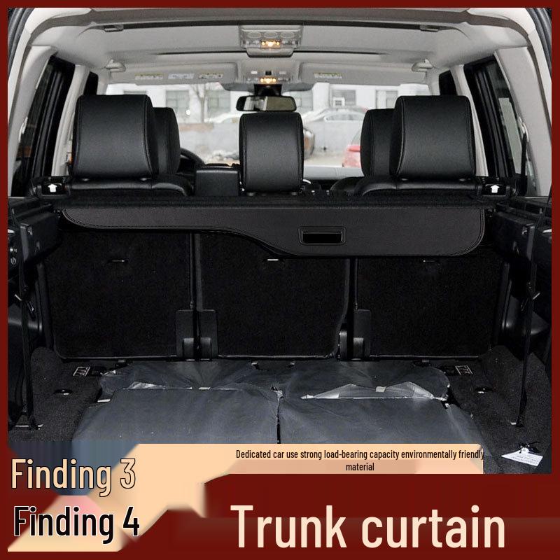 Land Rover Discovery 3/4 Cargo Cover: Trunk Accessories & Storage Curtain