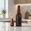 Yousheng Cat Paw Bottle Opener, Acacia Wood Beer Cap Remover, Cute Vertical Stand Opener with Lanyard, Home Bar Kitchen Gift