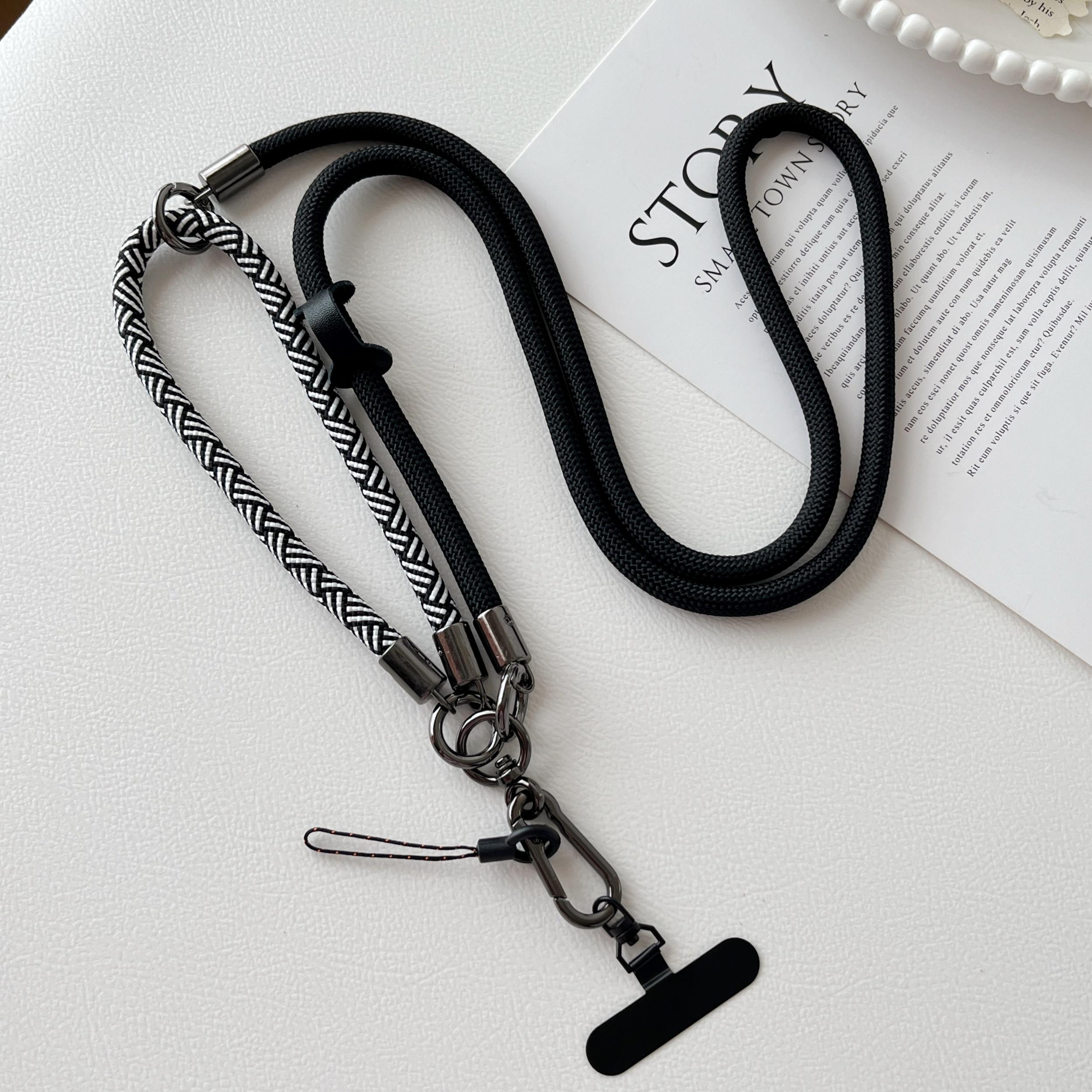 

Three-in-one Multi-Functional Mobile Phone Lanyard, One Rope For Multiple Uses, Crossbody Strap, Neck Lanyard, Arm Short Rope Polyester / Nylon