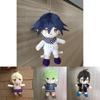 Adorable Danganronpa V3 Kokichi Oma Plush Toy Doll Key Chains Pendant For Kids