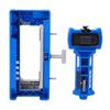 Blue Door Hinge and Latch Installation Kit Plastic Door Hinge Mortiser Template for Accurate