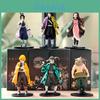 Demon Slayer Pvc Anime Figure Set With Collectible Characters For Fans And Giftgiving