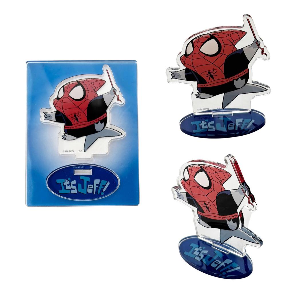 Small Planet Marvel Acrylic Blind Complete Set of 7 Rivals/Jeff/Costume Stand, Wrapped,