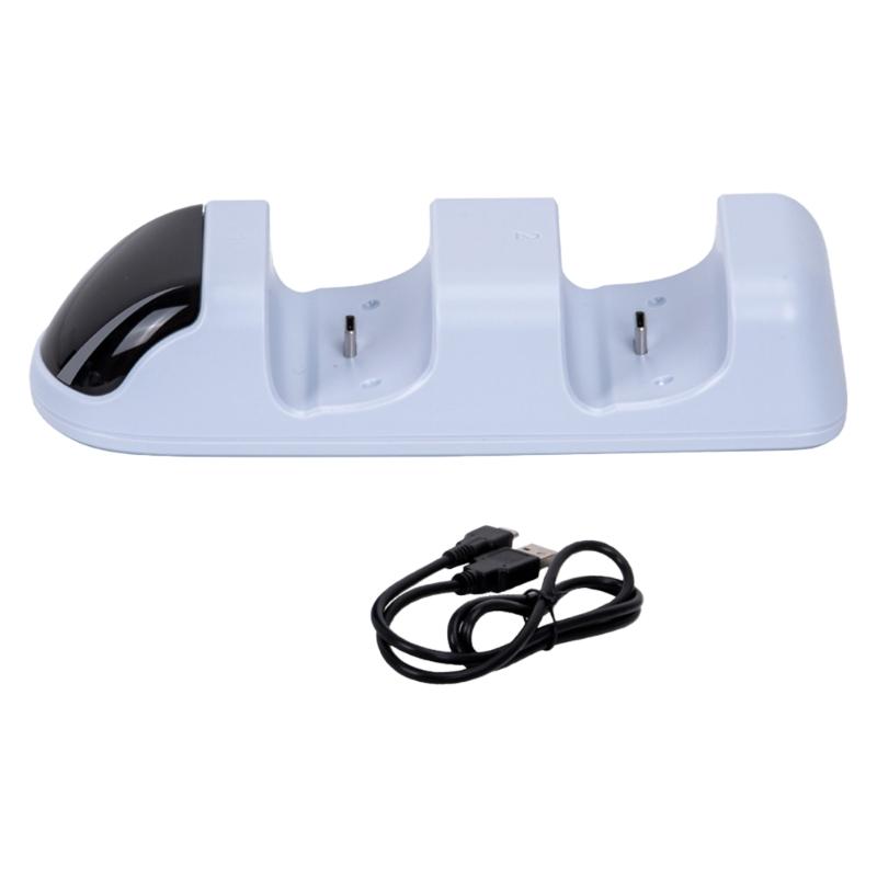 Charging Dock with Double Slot for P5 Controller Charging Stand With LED Light Quick Charging Stand For Gamers