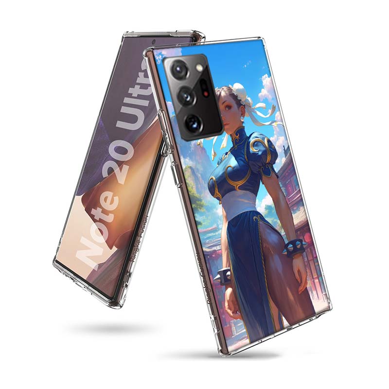 Game Anime Ch-Chun Li Phone Case for Samsung A55 A35 A25 A15 A07 A05S A16 A17 A26 A36 A37 A56 A57 Galaxy Note 20 10 A50S A71 A51