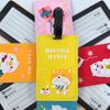 Xinqin Luggage Tag, Travel Portable Carry-On Tag, Cartoon Creative Luggage Check-In Pendant Tag, Anti-Loss Hanging Tag
