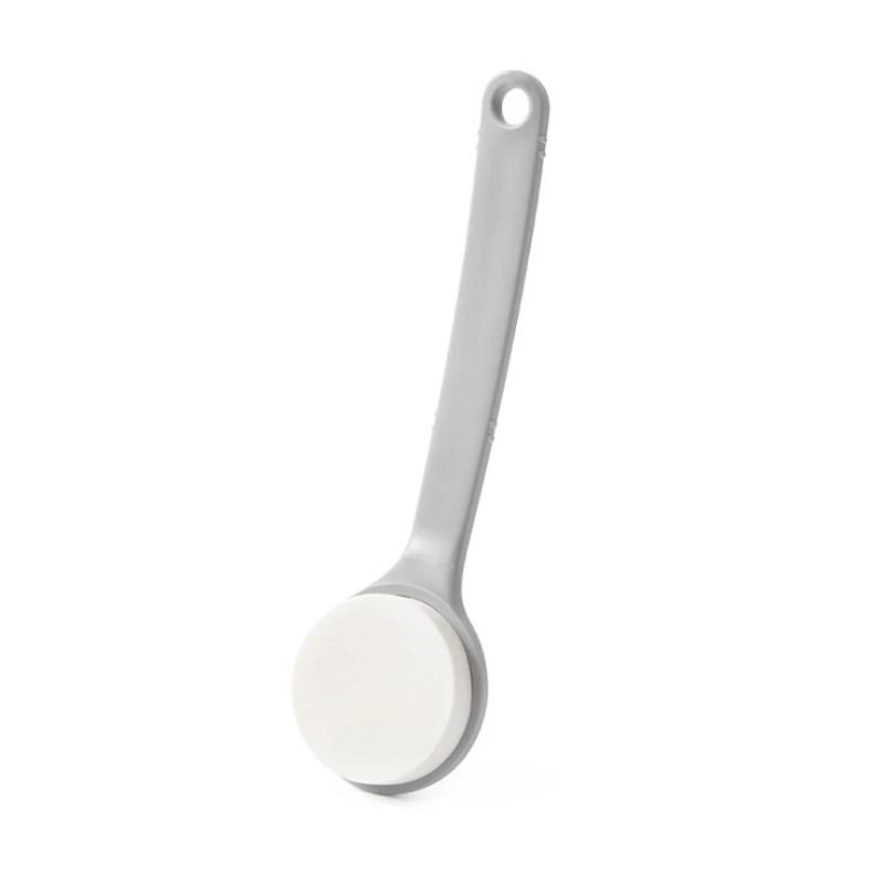 Long Handle Exfoliating Bath Sponge Back Scrubber Shower Brush Body Cleaning Tool with Deep Cleansing and Skin Renewal