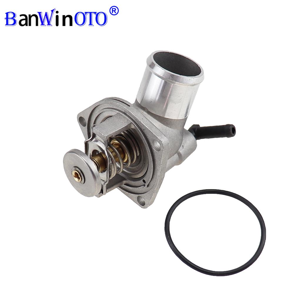1338331 90573326 Aluminium Engine Thermostat Housing Coolant Water Pipe Fit For OPEL Astra Hatchback Estate Saloon ZAFIRA 98-09