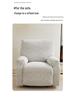 Durable Cotton Linen Sofa Cover - Anti-Scratch Protector for Electric Recliner
