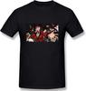 Kakegurui T Shirt Men'S Fashion Cotton Crew Neck Short Sleeve Graphic Tees Casual Summer Tee Tops Black