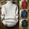 Men's Winter Slim Turtleneck Pullover Sweater For Casual Stylish Looks