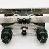 Metal Rear Spring Shock-absorbing Kit for 1/14 RC Truck Tamiya SCANIA 770S R620 VOLVO Arocs MAN TGX Car Accessories
