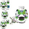 Bluza z kapturem Cosplay Buzz Astral z Toy Story, z długimi rękawami i łatwa w pielęgnacji