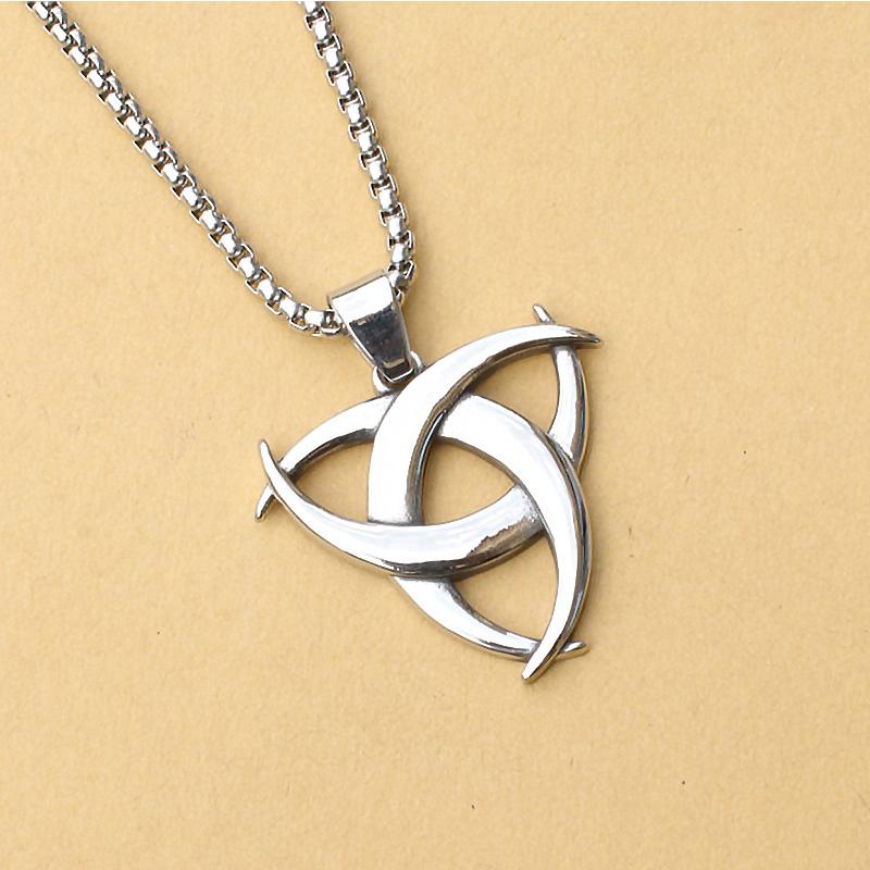 Biochemical Crisis Pendant Fashion Titanium Steel Necklace Men's Pendant