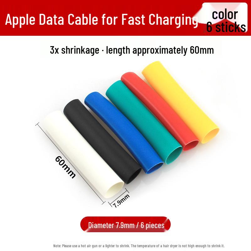 Heat Shrink Tube Insulation Sleeve for DIY Wiring and Cable Protection, Flame Retardant