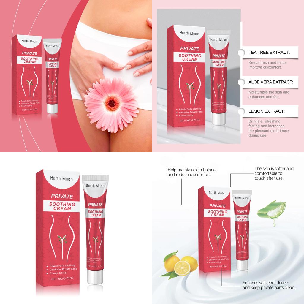 Gentle Moisturizing North Moon Ladies Care Cream For Daily Hydration And Skin Nourishment