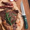 WXCOO 1 Stück Küchen-Steakmesser Obstschneidemesser Fleischschneider Allzweckmesser Edelstahl Metzgeresser Küchenzubehör