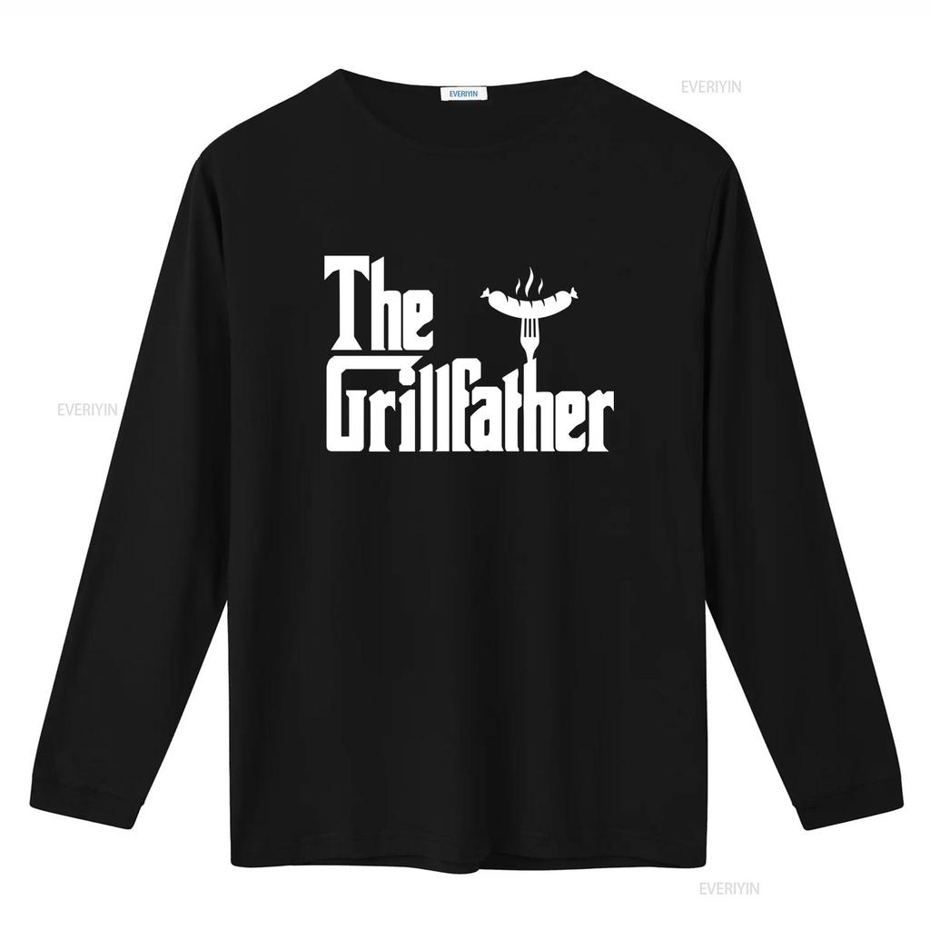 The Grillfather T Shirt Perfect for Barbecue Lovers BBQ Enthusiasts Ideal Fathers Day From Wife vintage Washed designer clothes