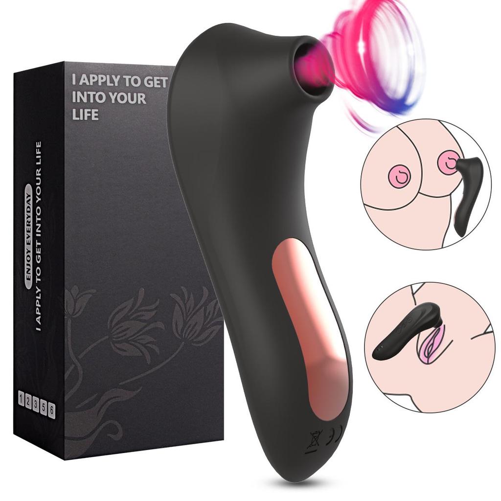 Clitoral Sucking Vibrator Waterproof Soft Powerful Vacuum Nipple Clit Multi-Speed Modes Private Relaxation Travel Portable Adult Intimate Sex Toy