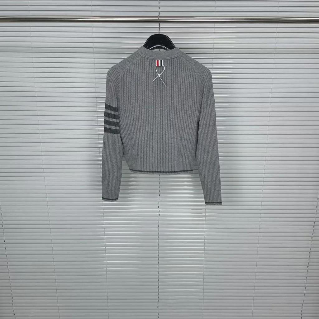 White Deer Style Cable Knit Wool Cardigan - Autumn/Winter Casual & Versatile