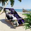 Baltimore Ravens Players Print Beach Towel, Large Soft Quick Dry Towel for Beach Camping Swimming