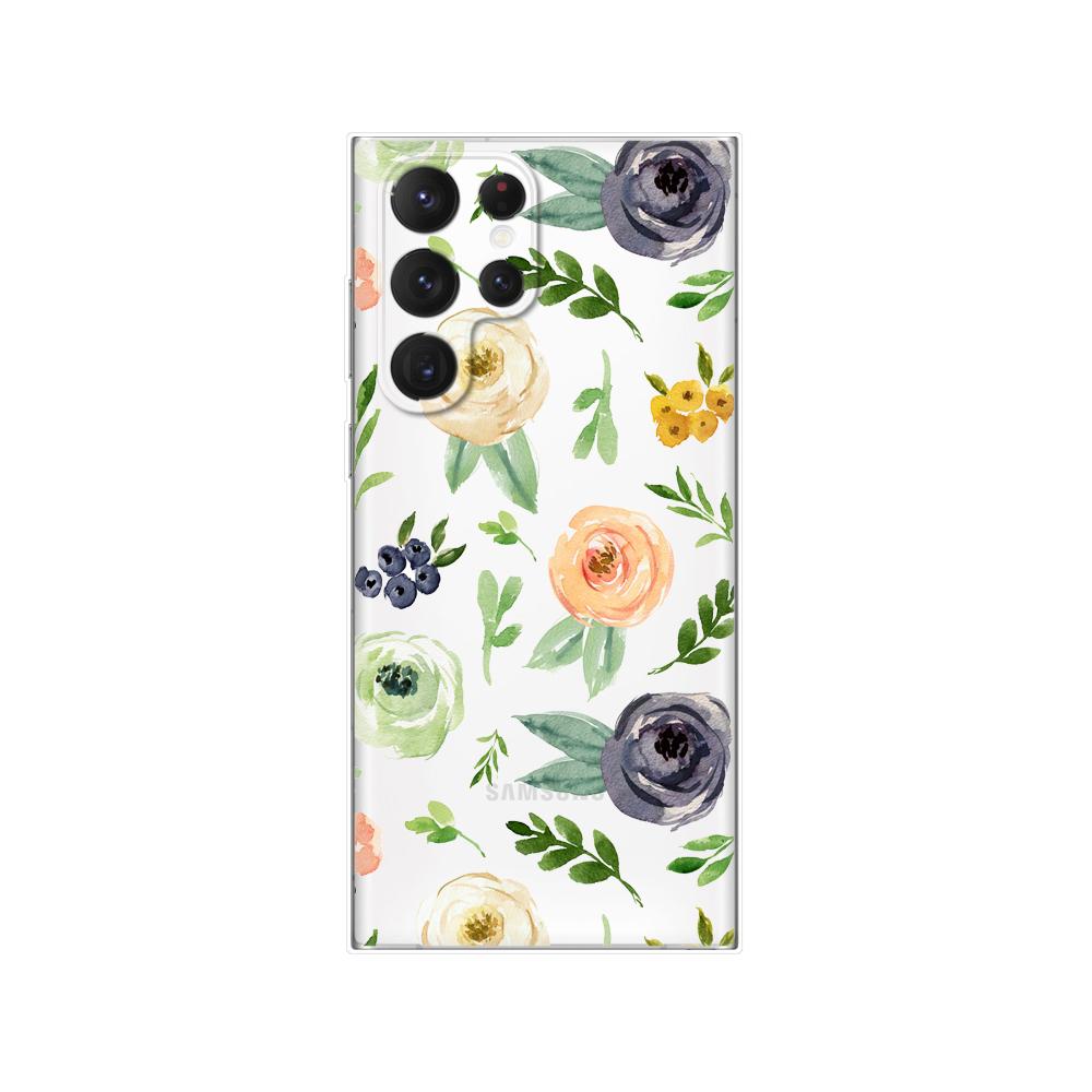 Samsung Galaxy S22 için | S22+ | S22 Ultra 5G Kılıf Samsung S22 Plus Telefon Arka Kapak GalaxyS22 S 22 Tampon Funda Silikon TPU