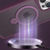 For iPhone 14 Pro Max Magnetic Case PC+TPU Ring Kickstand Phone Cover