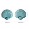 Eco Friendly Dumpling Plate with Vinegar Dip Dish Plastic Multifunction Snack Divider Tray for Picnics Buffet Kitchen