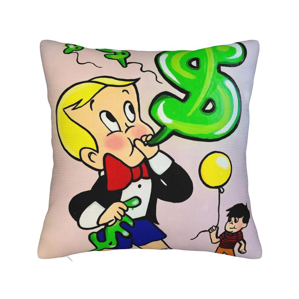 Alec Monopolys Pillow Cover Accessories Printed Cushion Cover Decor Throw Pillow Case Cover Home Multiple Sizes
