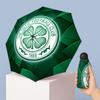 Celtic FC Mini 5 Fold Pocket Umbrella Compact Lightweight Anti UV Rain Sun Protection Umbrella Portable Travel Umbrella