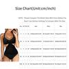 One Piece Swimsuit for Women Cross Front Cut Out Backless Design Slim Fit Swimwear Beachwear