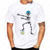 Humor Funny Men Clothing Dab Dabbing Skeleton Waterpolo Halloween Graphic Tshirts Classic Summer Cotton T-Shirt Camisetas Tops