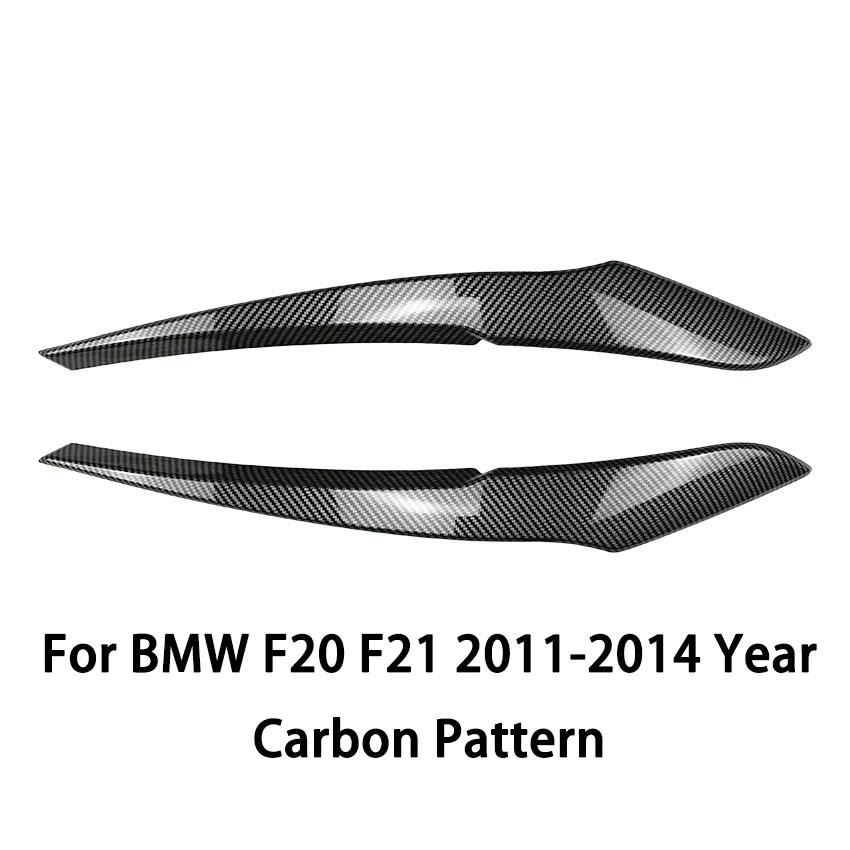 2 Stück Auto Scheinwerfer Lampe Augenbrauen Abdeckung Zierleisten Aufkleber Für BMW 1er F20 F21 2011-2014 2015-