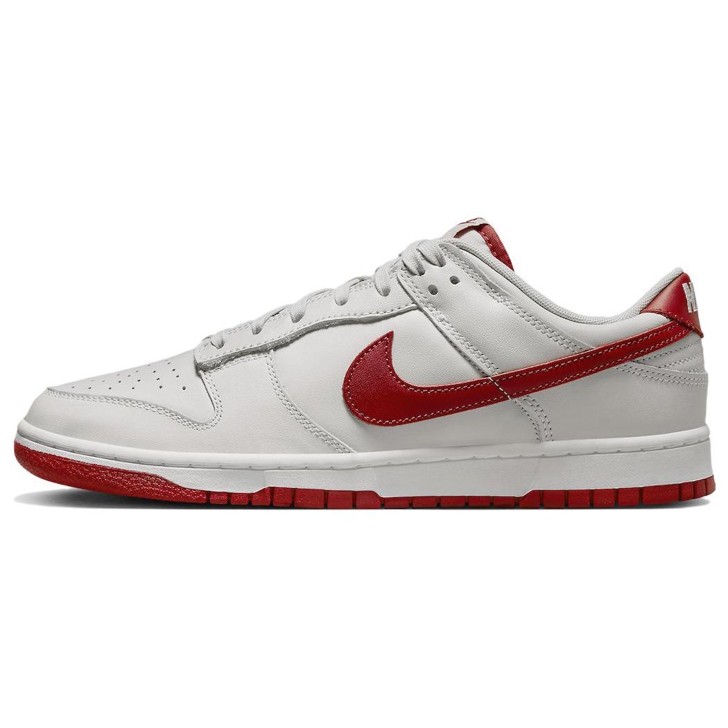 

Nike Dunk Low Vast Grey Varsity Red Мужские кроссовки белые FJ0832-011 42.5