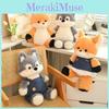 Adorable Forest Plush Fox Doll Perfect For Kids Soft Pp Cotton Cuddly Animal Toy