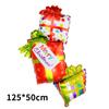 Christmas Balloons Special-Shaped Aluminum Film Balloons Santa Claus Merry Christmas Arrangements Christmas Eve Decorations