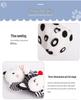 Happy Monkey Black & White Grasping Stick Pacifier Rattle for Newborns - Squeezable BB Stick Hand Rattle for Early Education