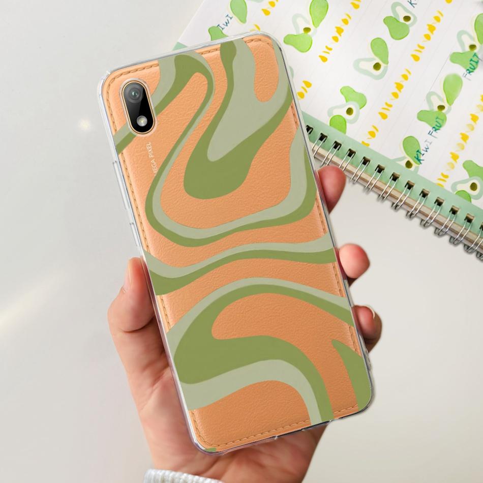For Huawei Y5 2019 Phone Case Huawei Y5 (2019) AMN-LX9 LX1 LX2 LX3 Fashion Painted Soft Silicone TPU Slim Back Cover