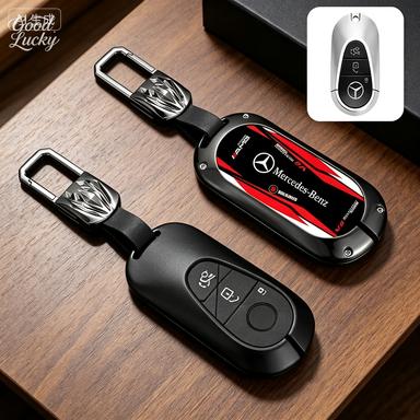 Zinklegierung Auto Schlüsselhülle Abdeckung Tasche Schale Für Mercedes Benz A B C E GL S GLA GLK CLS Klasse AMG W204 W205 W212 W463 W176 Schlüsselanhänger 53E