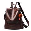 Women's Soft Leather Backpack - 2025 Korean Style, Casual, Large Capacity, Fashionable, Street Personality