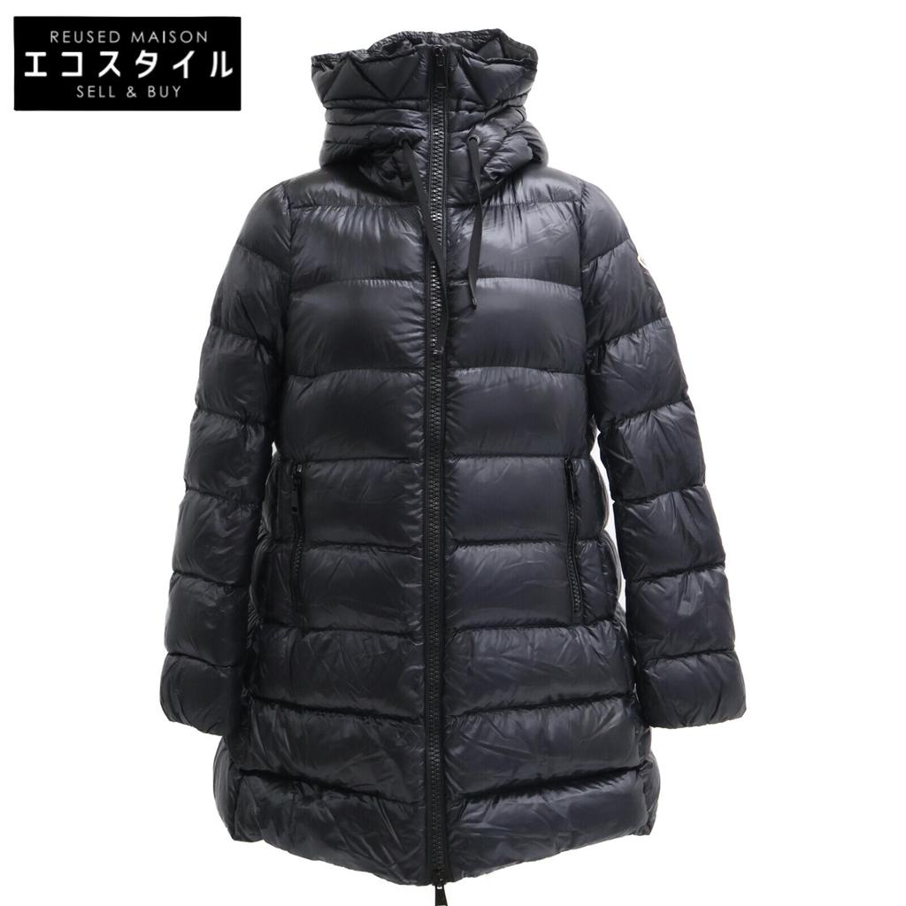 MONCLER SUYEN Hoodie Down coat 1 blackUsed