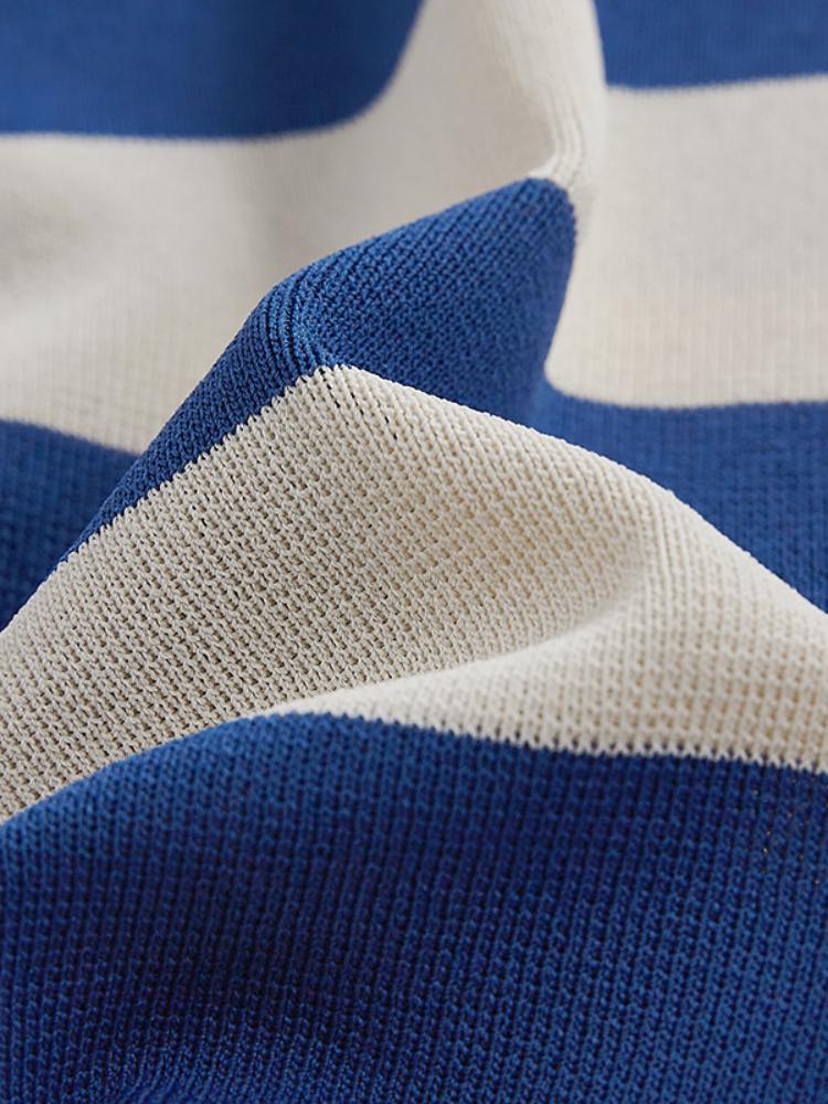 Sexy ribbestrikket tanktopp for kvinner Sommerstriper o-hals Ermeløse beskjæringsoverdeler Street Vintage koreansk moteskjortevest Y2K-klær