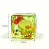 Transparent Ice Cube Fidget Toy Christmas Theme Maltose Fidget Toys  Gifts