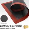 Microperforated Oven Mat, 2 PCS Silicone Baking Mat, Double-Sided Non-Stick Heat Resistant and Reusable Oven Mat (2-Set)